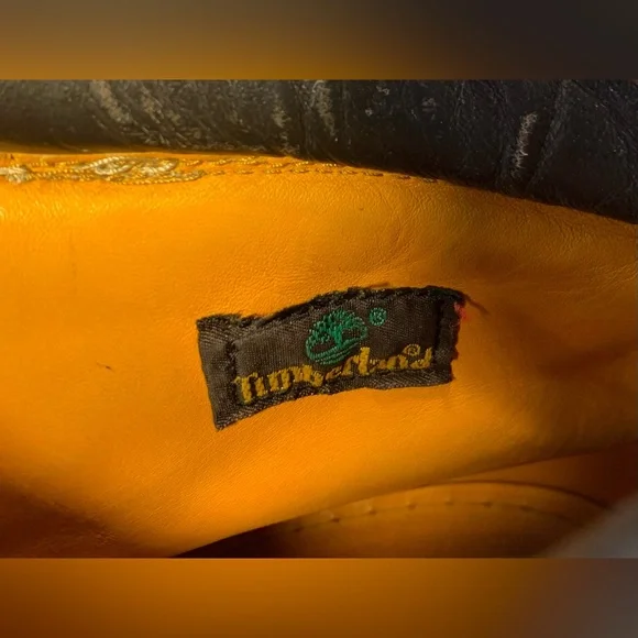 Timberland Brown Leather Boots Sz 14M - Picture 8 of 16